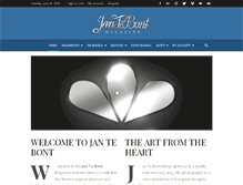 Tablet Screenshot of jantebont.com